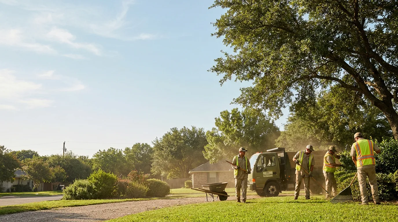 Landscaping in New Ulm, TX near me